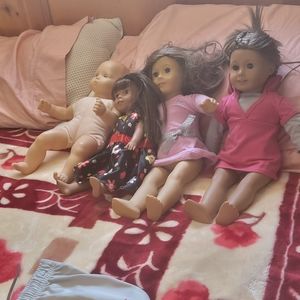 American girl doll  and other dolls